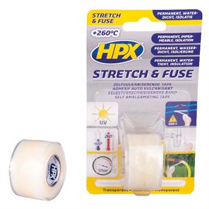 HPX stretch og fuse tape klar 25mm x 1,80m