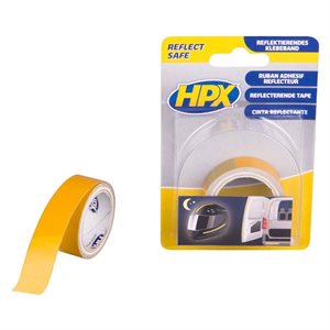 HPX reflect tape gul 19mm x 1,5m