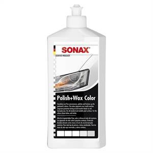 Polish og wax color hvid 500ml