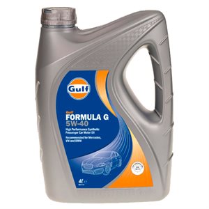 Gulf formula g 5w-40, 4 liter