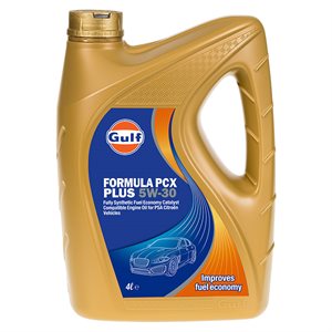 Gulf formula pcx plus 5w-30, 4 liter