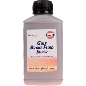 Gulf super bremsevæske dot4    0,250l