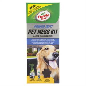 Turtle Wax Power Out! Pet Mess Kit rengøring efter husd