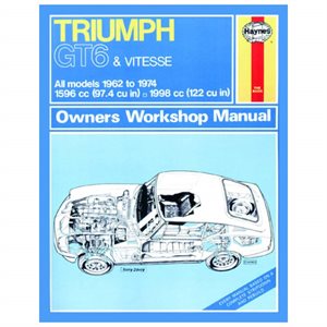 Håndbog triumph GT6 og vitesse 1962-1974