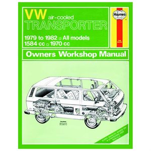 Håndbog VW transporter benzin 1979-1982