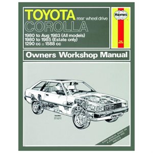 Håndbog Toyota Corolla 1980-1985