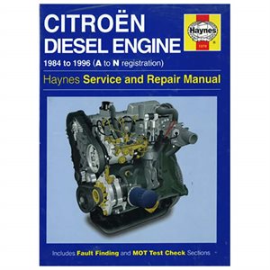 Håndbog Citroën dieselmotor 1984-1996