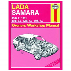 Håndbog Lada samara 1987-1991