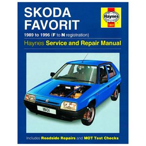 Håndbog Skoda Favorit 1989-1996