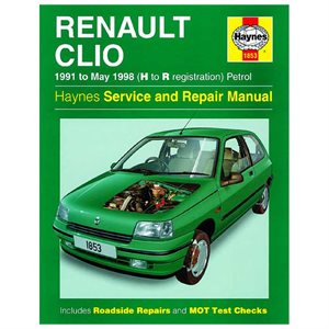 Håndbog Renault Clio benzin 1991-05.1998