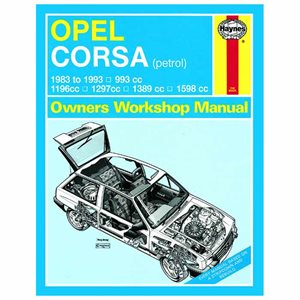 Håndbog Opel Corsa a 1983-03.1993