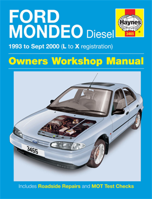 Håndbog Mondeo diesel 93-00