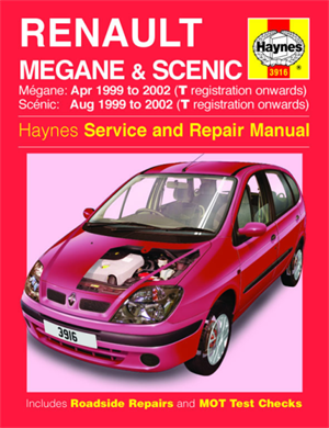 Håndbog Megane/Scenic benz+diesel 99-02