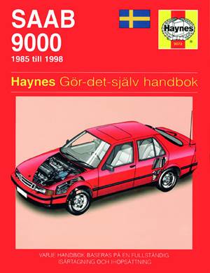 Svensk bog Saab 9000 85-98