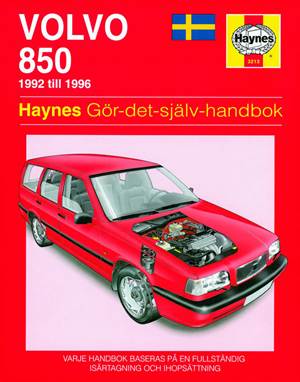 Svensk bog Volvo 850 92-96