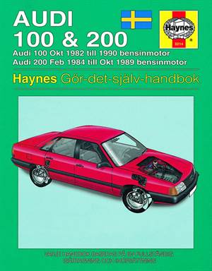 Svensk bog Audi 100/200 82-90