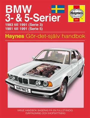 Svensk bog BMW 3-5 serie E30/E28/E34 81-