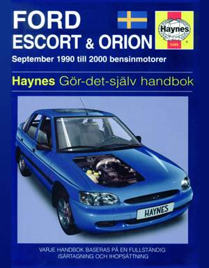 Svensk bog Escort/Orion 90-00