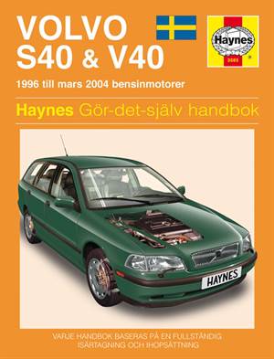 Svensk bog Volvo S40/V40 96-04