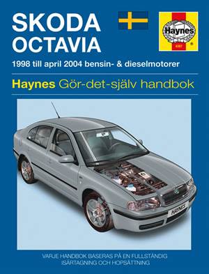 Svensk bog Skoda Octavia 98-04