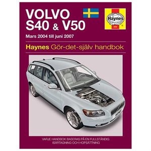 Svensk bog Volvo S40/V50 2004-2007