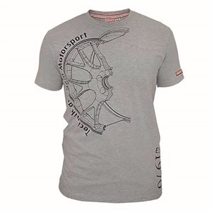 BBS Technodraw t-shirt grey XL