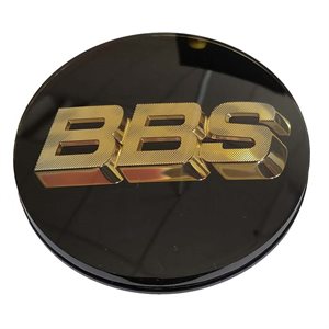 BBS centerkapsel ø56 gold/sort (56.24.002g)