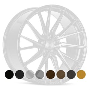 Vossen HF4 9x21 ET+20 TO +50 FLAT Blank LEFT