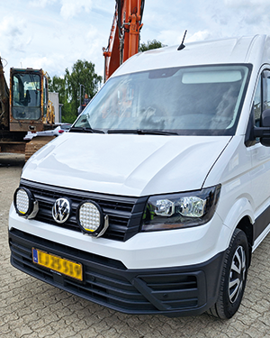 Ekstraudstyr til varevogn 