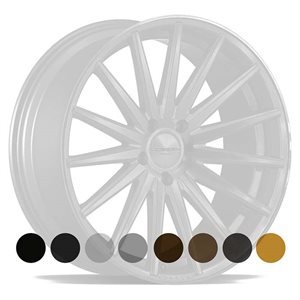 Vossen VFS-2 9.5x19 ET+8 TO 49 Mid Blank