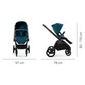 Recaro Celona Offroad Stroller Black klapvognsstel sort