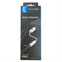 Cellularline AUX Audio Adapter - USB-C