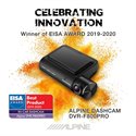 Alpine DVR-F800PRO dash cam med GPS, lane assist